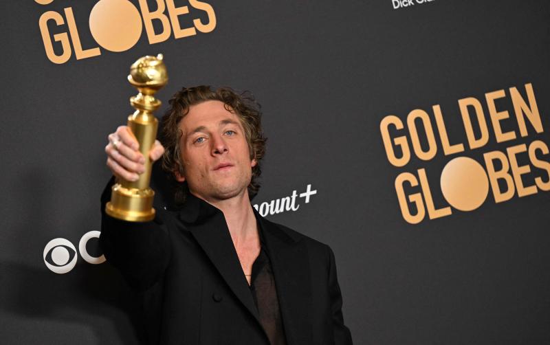 Jeremy Allen White, ganador del premio al 'Mejor actor de serie de comedia o musical' por 'The Bear'