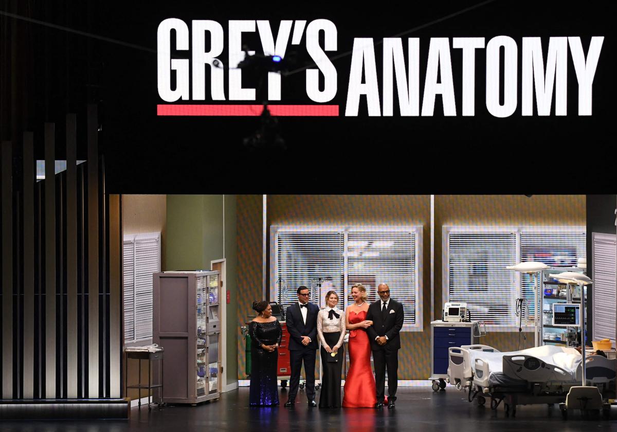 Reunión del reparto original de 'Anatomía de Grey' en los Emmy 2023