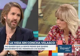 El hijo de Concha Velasco corta a Susanna Griso ante la comparación que hace de su madre y Carmen Sevilla