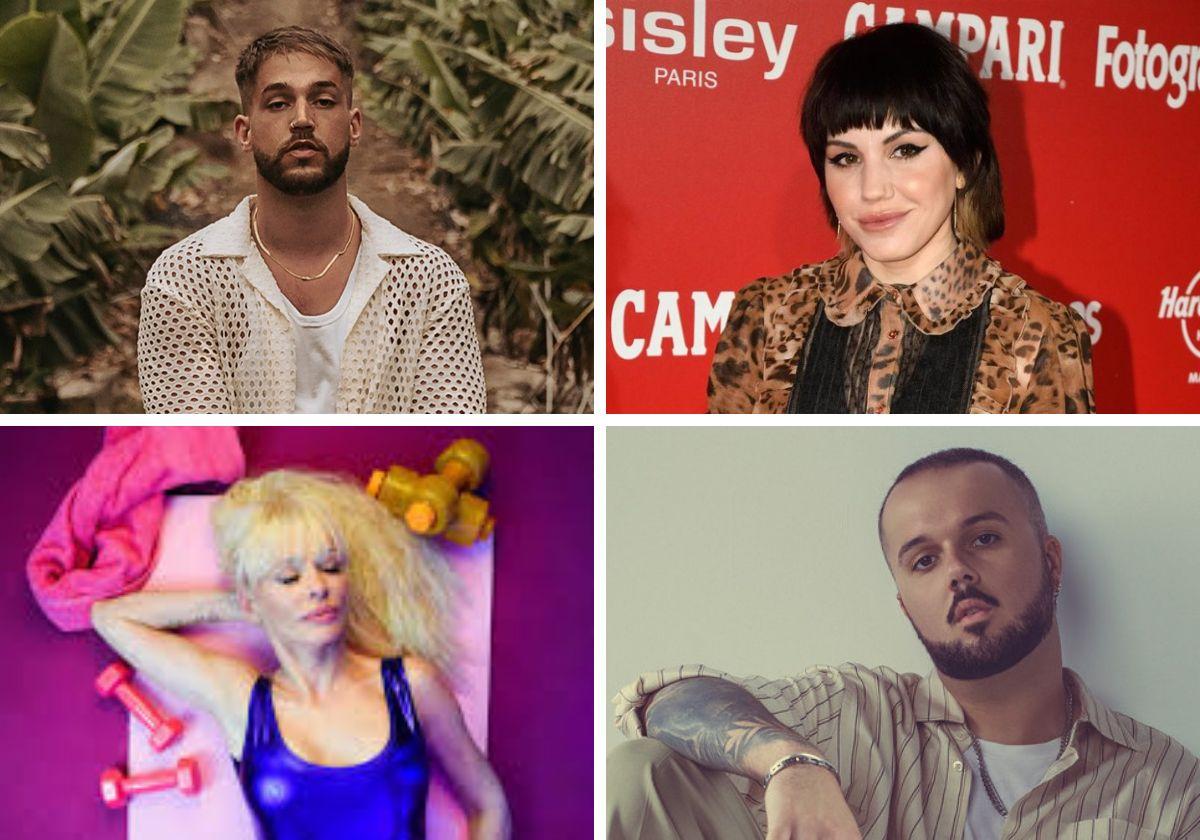 Algunos de los artistas que participan en el Benidorm Fest 2024