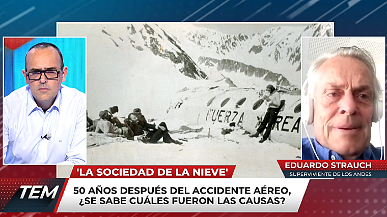 Un superviviente del accidente de &#039;La sociedad de la nieve&#039; reacciona en directo a la nominación al Oscar