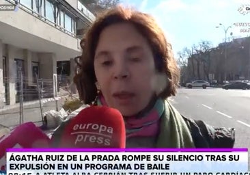Ágatha Ruiz de la Prada arremete contra el jurado de 'Bailando con las estrellas' tras su polémica salida
