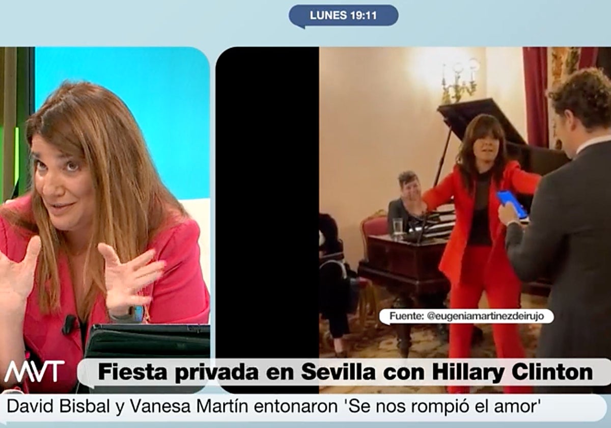 María Claver cargó duramente contra David Bisbal y Vanesa Martín en 'Más vale tarde'.