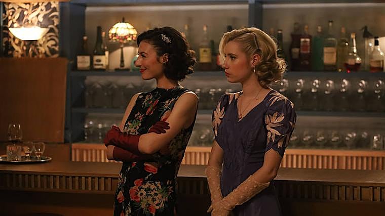 Alba Gutiérrez y Berta Galo, en 'La Moderna'