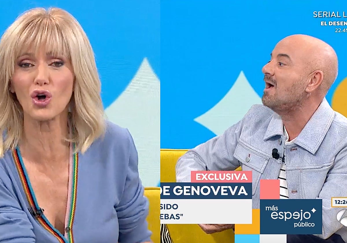 Luis Pliego y Susanna Griso han visto como sus posturas chocaban en 'Espejo Público'.