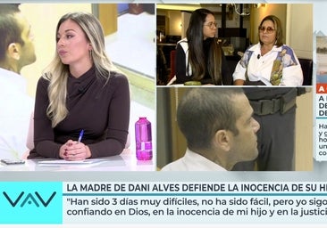 La madre de Dani Alves lo defiende en 'Vamos a ver': «Es la clase de hombre que abre la puerta del coche a las mujeres»