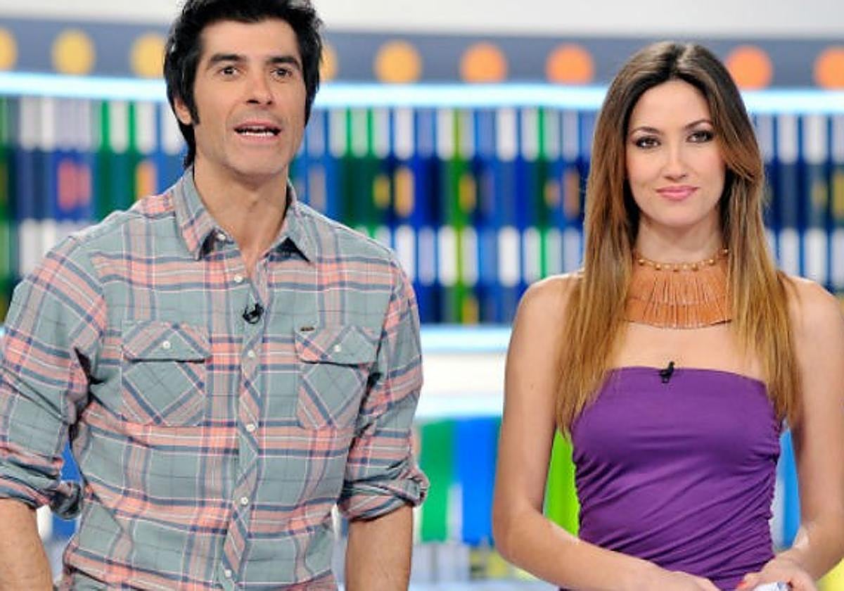 Paloma López acompañó a Jorge Fernández al frente de 'La ruleta de la suerte' durante una década