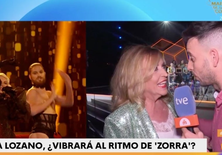 Lydia Lozano ha hablado en 'Mañaneros' sobre su participación en el Festival de Eurovisión.