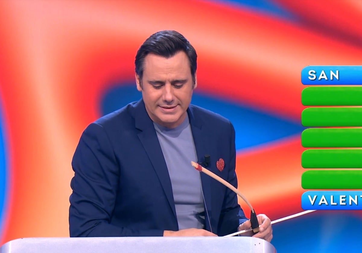 Ion Aramendi le dejó un 'recado' a Lydia Lozano desde 'Reacción en cadena'.