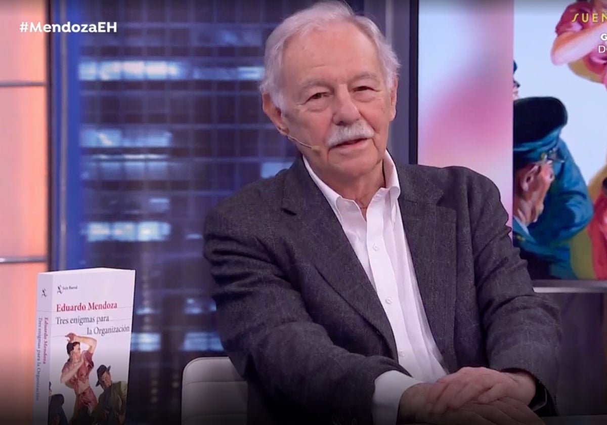 El Premio Cervantes Eduardo Mendoza, por primera vez en 'El Hormiguero'