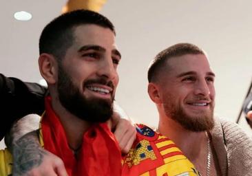 Así es Hugo, el hijo de Ilia Topuria que recibió una lección de su padre el día que se proclamó ganador de la UFC