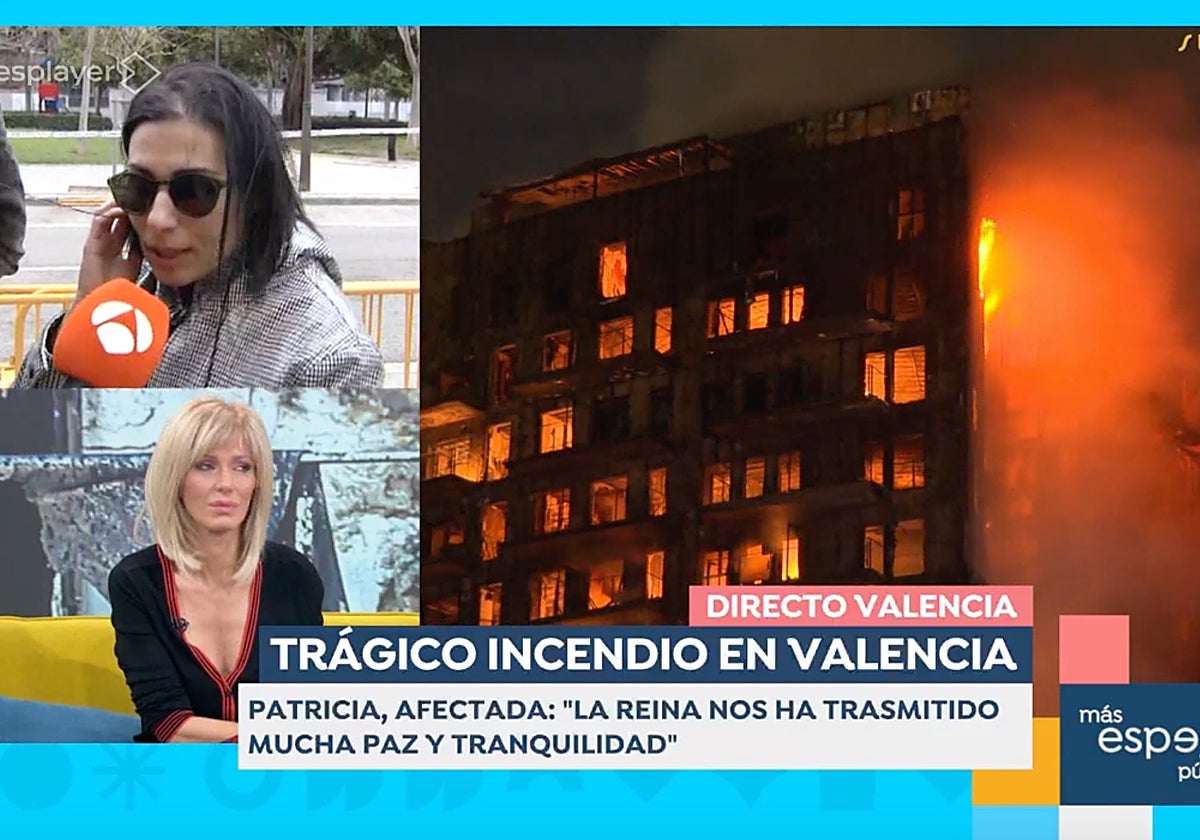 Susanna Griso ha visto cómo Ana Rosa Quintana se ha 'colado' en pleno directo de 'Espejo Público'.