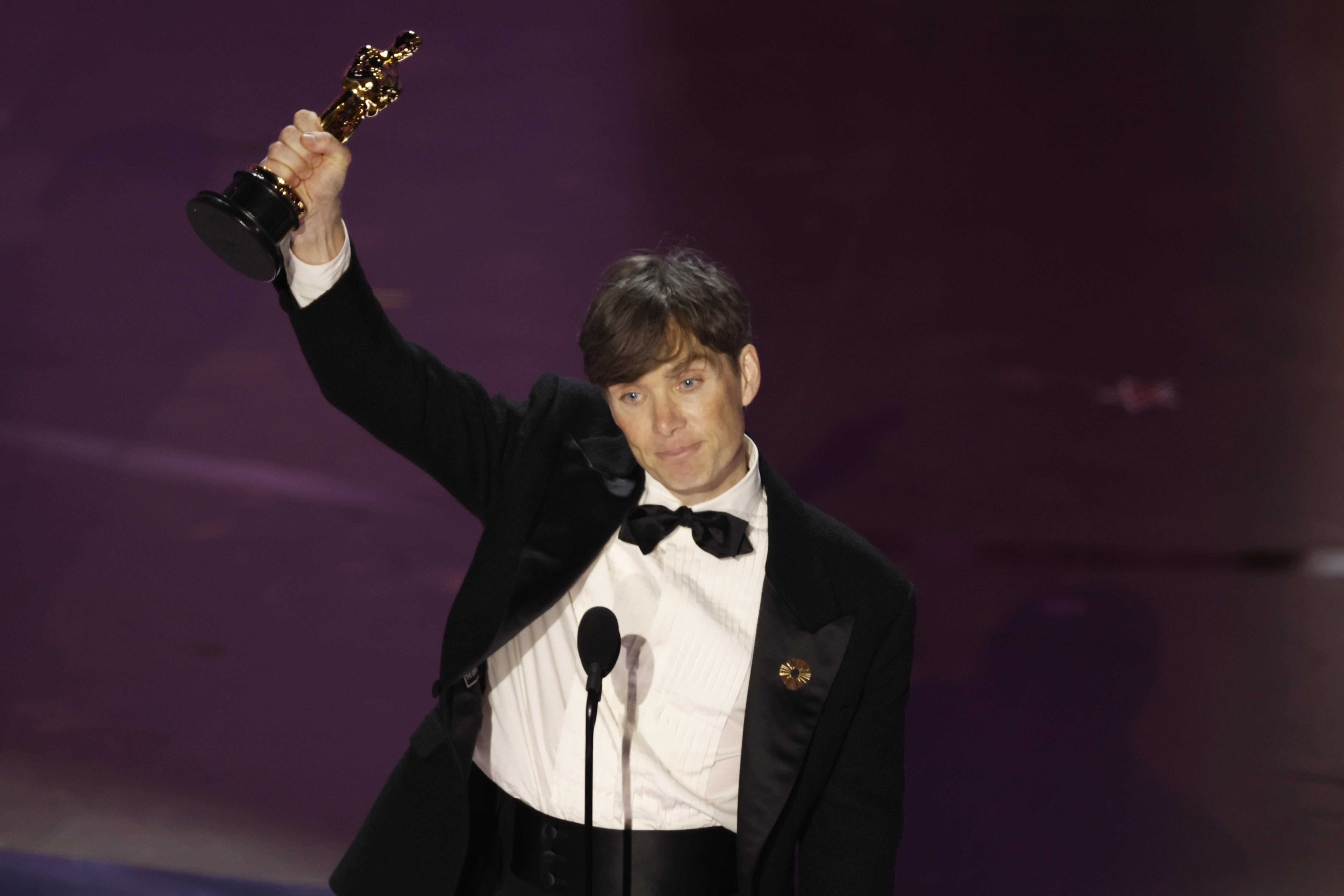 Cillian Murphy gana el premio al Mejor actor por su papel en 'Oppenheimer'