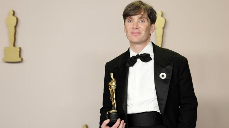 Cillian Murphy, ganador del premio a Mejor actor por 'Oppenheimer'