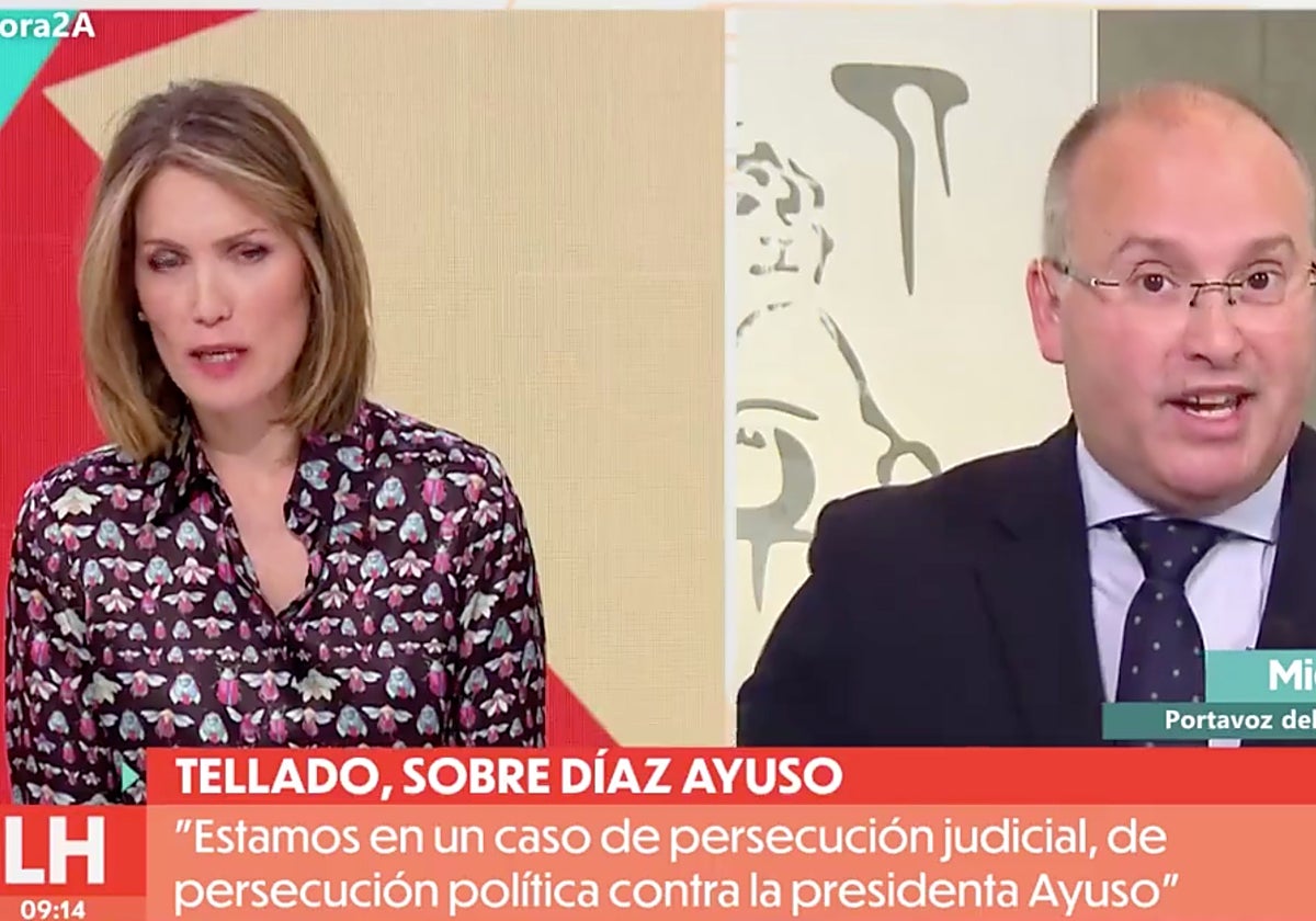 Silvia Intxaurrondo y Miguel Tellado se enfrentan en directo por la nueva presidenta de RTVE: «Es un insulto»