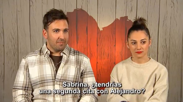Alejandro y Sabrina decidieron que no eran compatibles