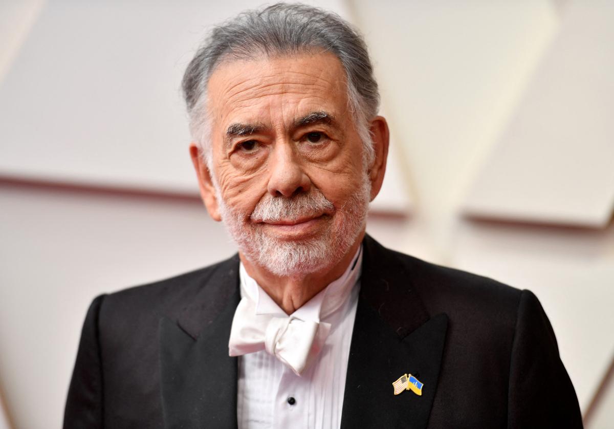 Francis Ford Coppola en la ceremonia de los premios Oscar de 2022