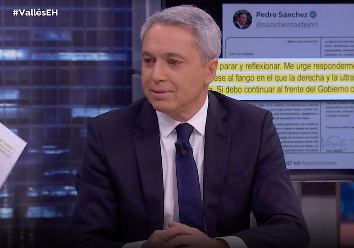 Vicente Vallés repitiendo visita en 'El Hormiguero'