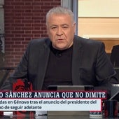 Antonio García Ferreras define con una única frase la decisión de Pedro Sánchez