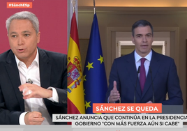 Vicente Vallés recrimina a Pedro Sánchez la dejación de funciones y le retrata: «No le importa»