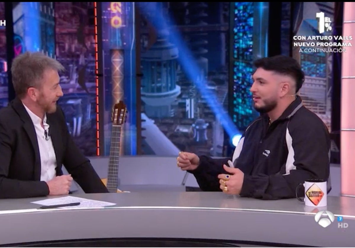 Omar Montes se plantó ante Pablo Motos ante lo que el presentador mostró a la audiencia de 'El Hormiguero'.