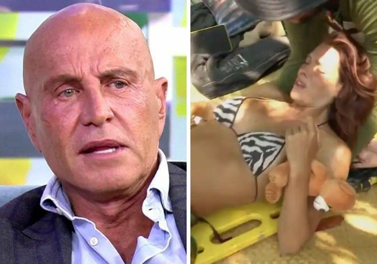 Kiko Matamoros estalla contra 'Supervivientes' por el trato a su hija Laura tras su accidente