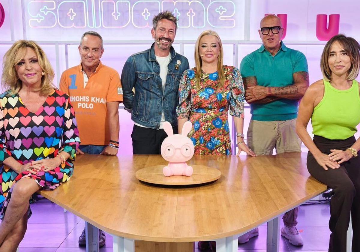 Lydia Lozano, Victor Sandoval, David Valldeperas, Kiko Matamoros y María Patiño