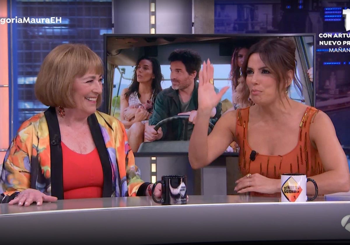 Carmen Maura y Eva Longoria, dos invitadas de lujo en 'El Hormiguero'