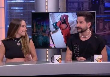 Evaluna sorprende a Camilo en 'El Hormiguero' y se sientan juntos por primera vez en un plató