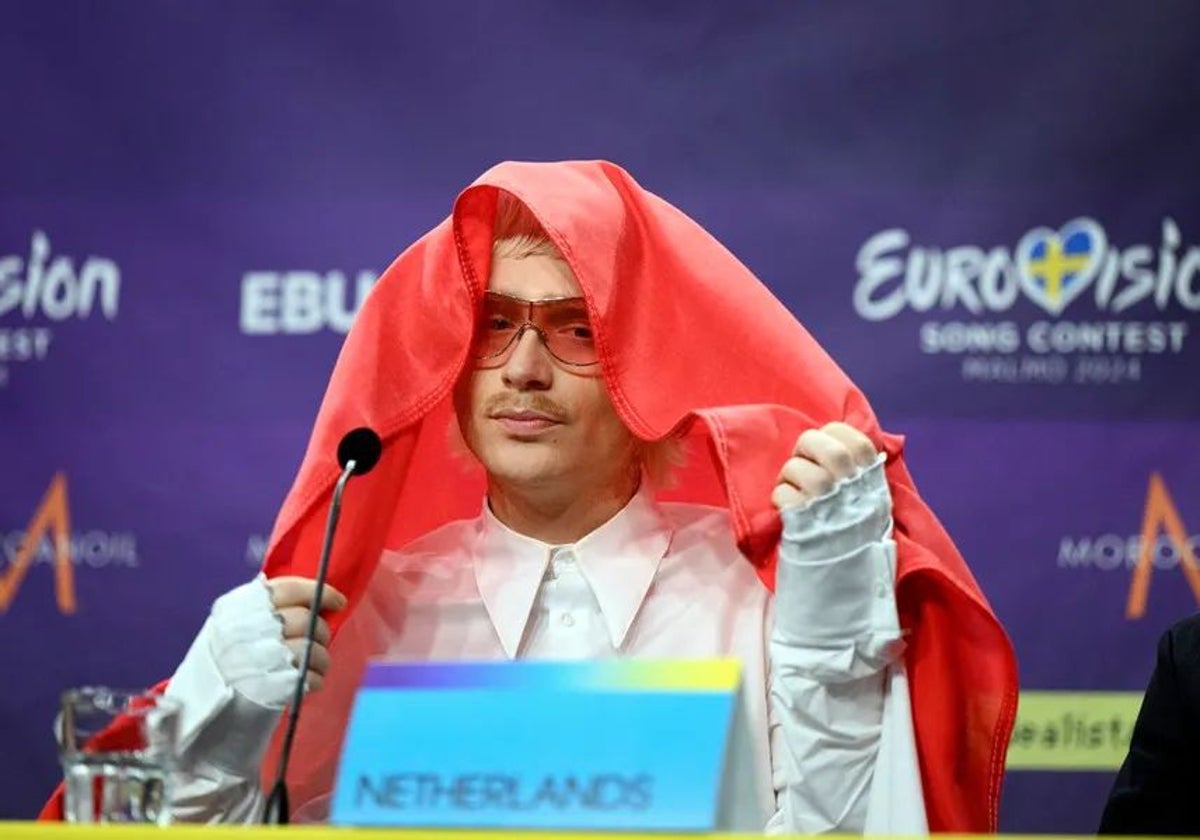 Joost Klein, representante de Países Bajos en Eurovisión 2024