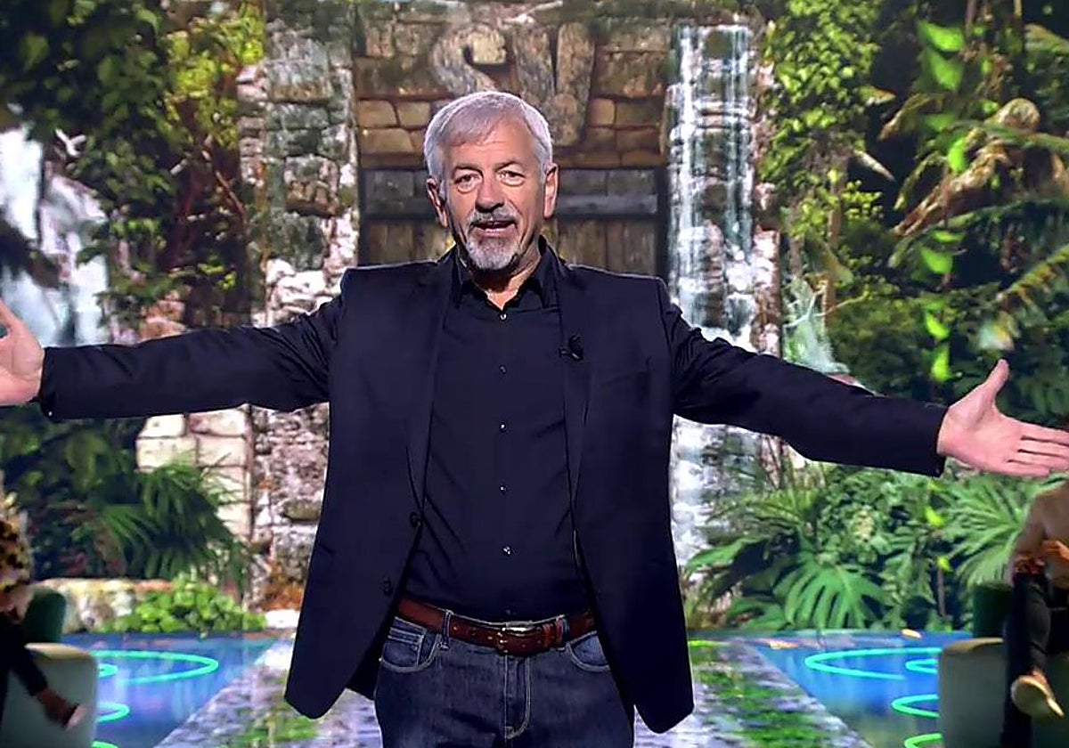 Carlos Sobera en su último debate de 'Tierra de nadie'