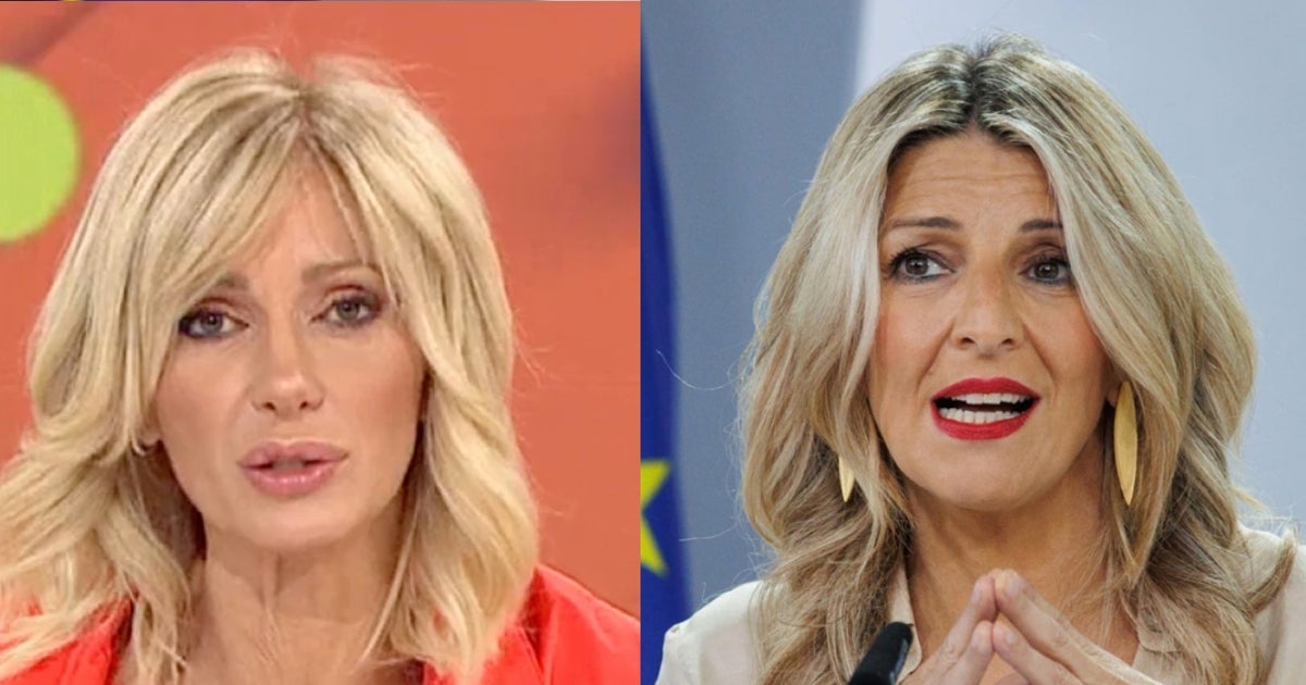 Susanna Griso, obligada a dar la cara por el continuo «lapsus» con Yolanda  Díaz que ha marcado 'Espejo Público'