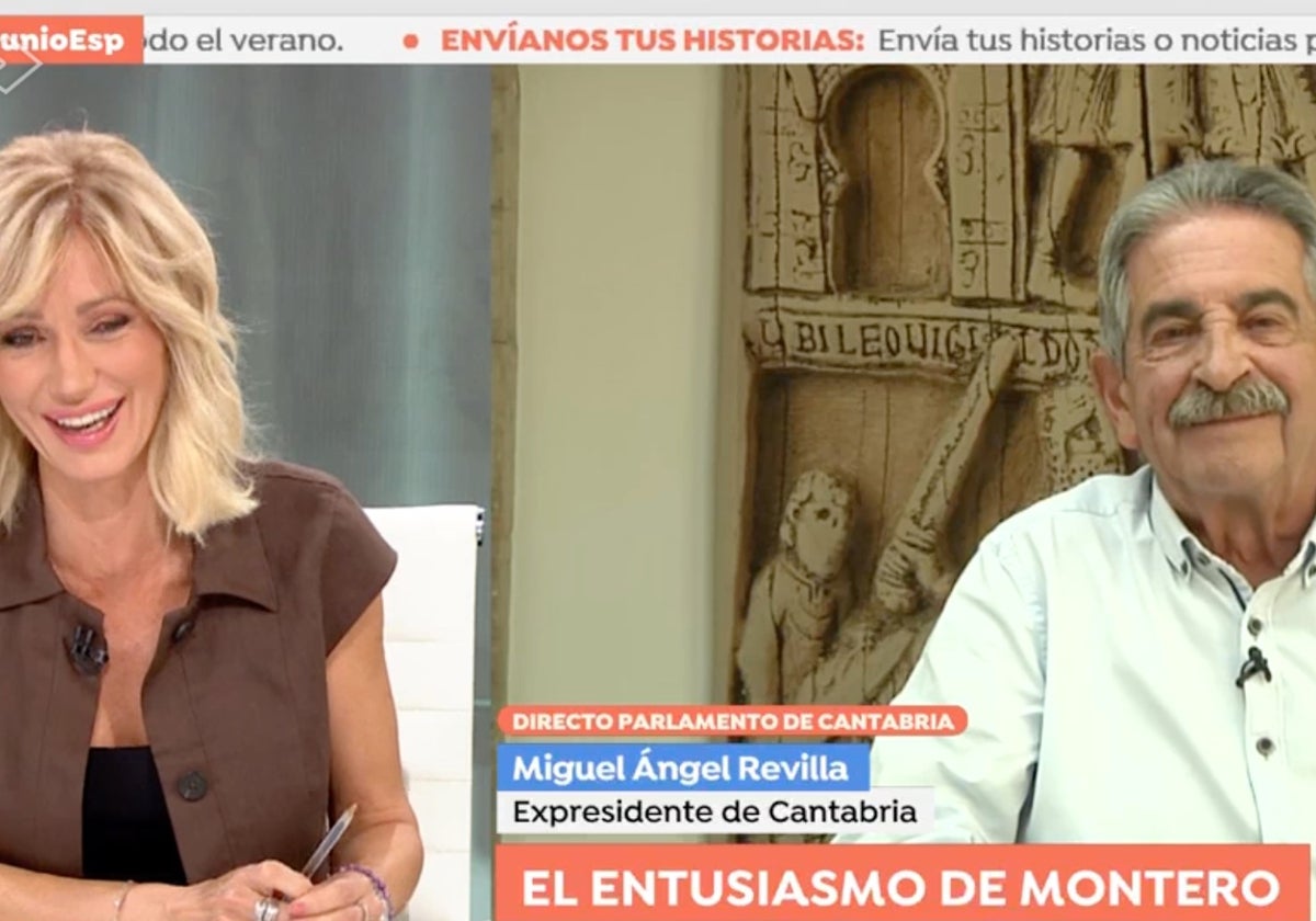 Susanna Griso ha preguntado a Revilla por María Jesús Montero y la respuesta ha sido contundente.