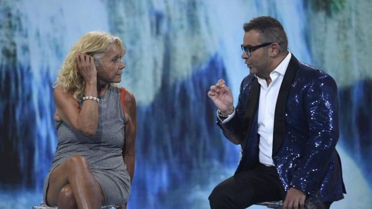 Mila Ximénez y Jorge Javier Vázquez, en 'Supervivientes 2024'