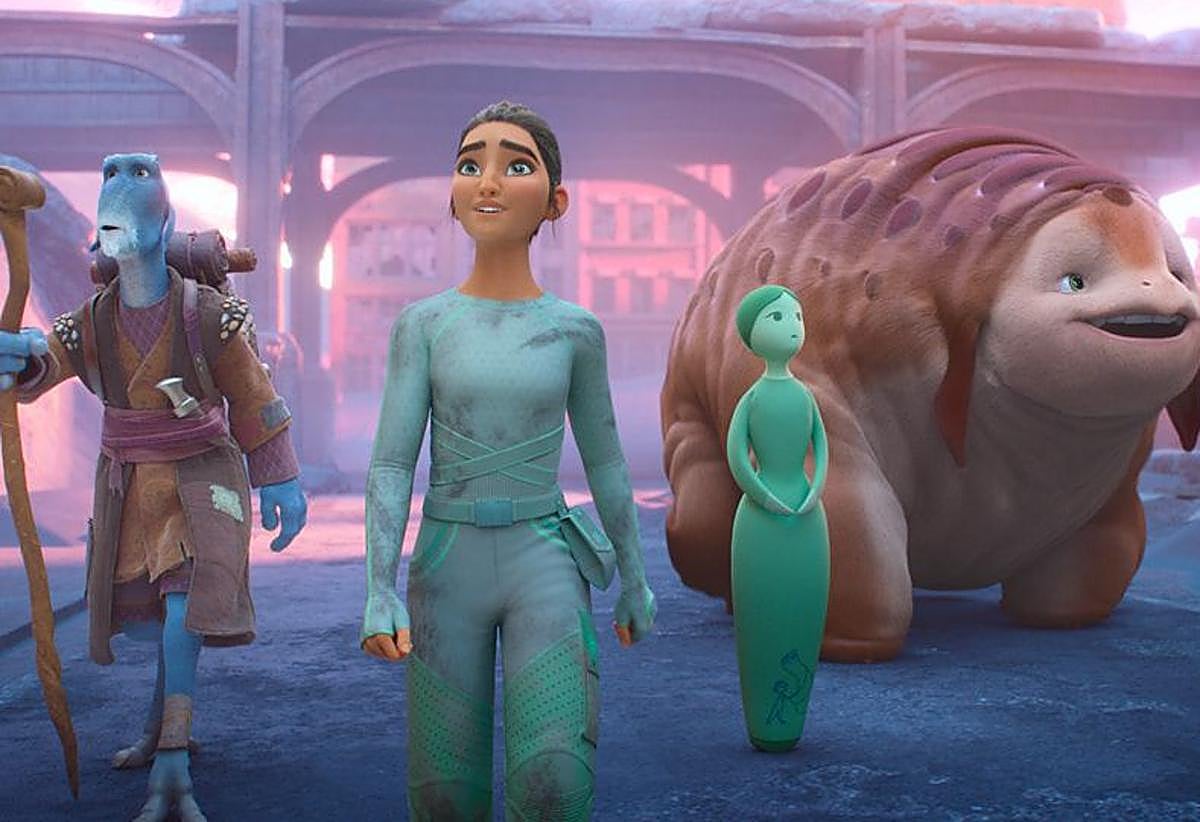 Eva protagoniza esta serie animada, junto al robot Muthr, el alienígena Rovender y el tardígrado gigante Otto