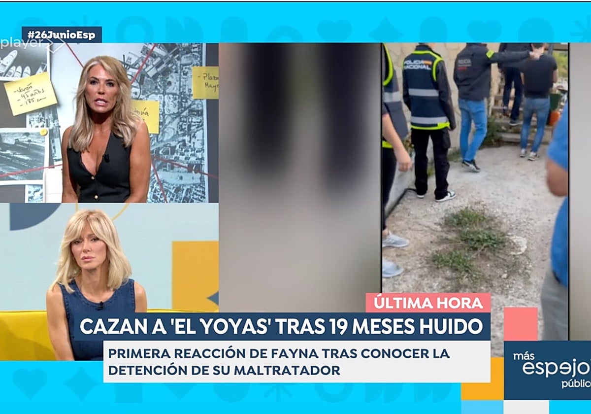 Susanna Griso ha abordado en 'Espejo Público' la detención de 'el Yoyas'.