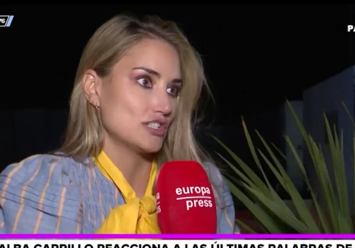 Alba Carrillo ha dejado alucinado al equipo de 'Aruser@s' con su arsenal de 'zascas'.