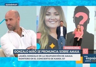 Gonzalo Miró se pronuncia alto y claro sobre la reaparición, recuperación y futuro de Amaia Montero