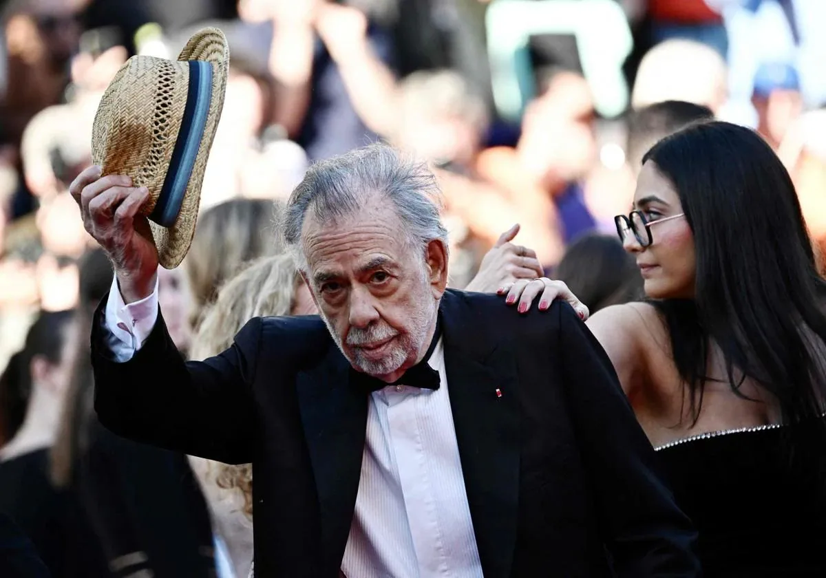 Francis Ford Coppola durante la presentación de su película en Cannes