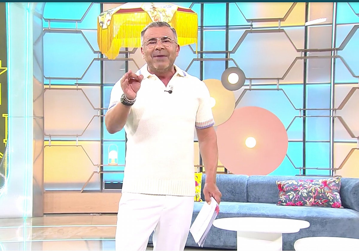 Jorge Javier Vázquez, presentador de 'El diario de Jorge', tuvo un programa bastante movido.