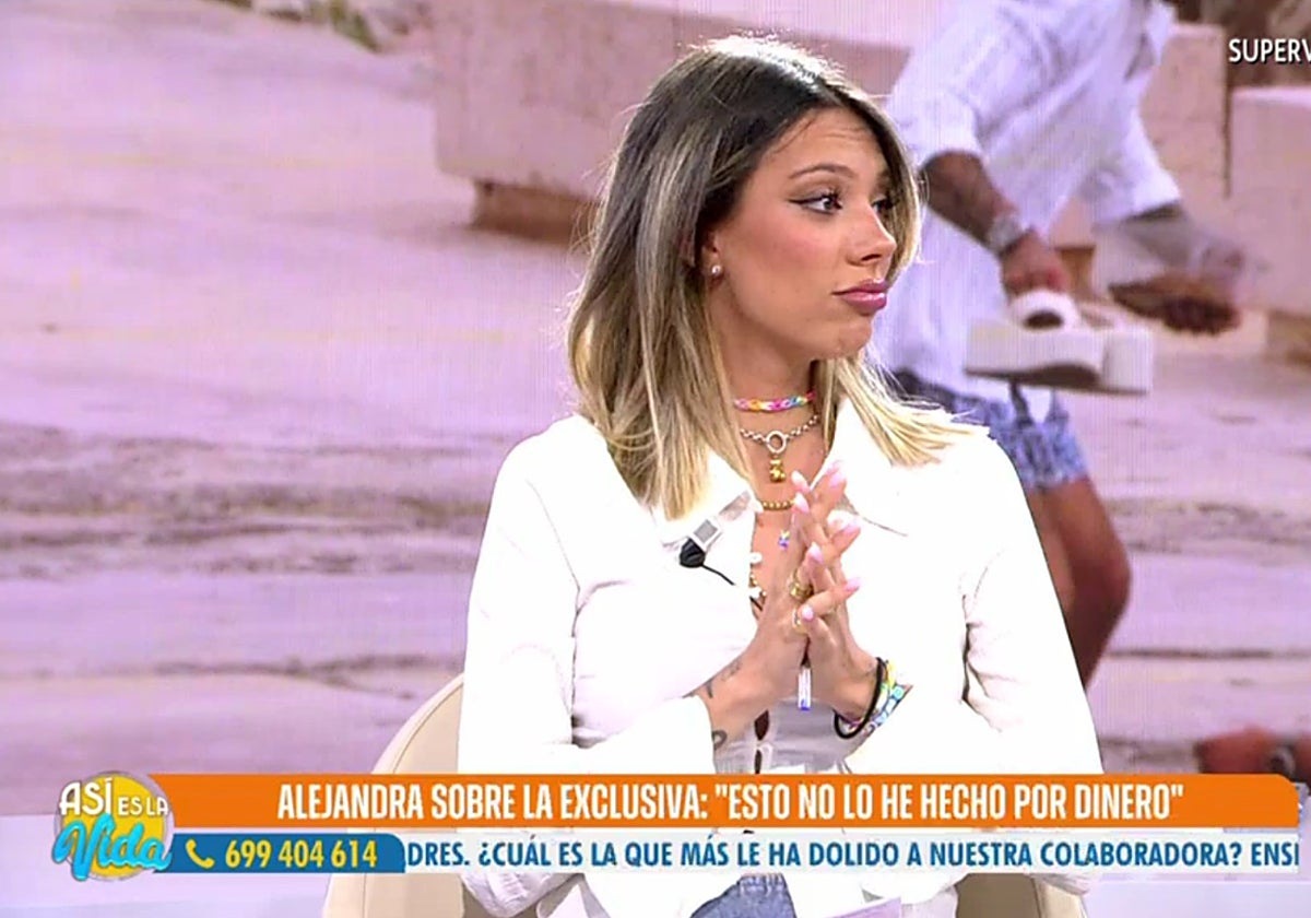 Alejandra Rubio regresa a la televisión de mano de un conocido programa de Telecinco.