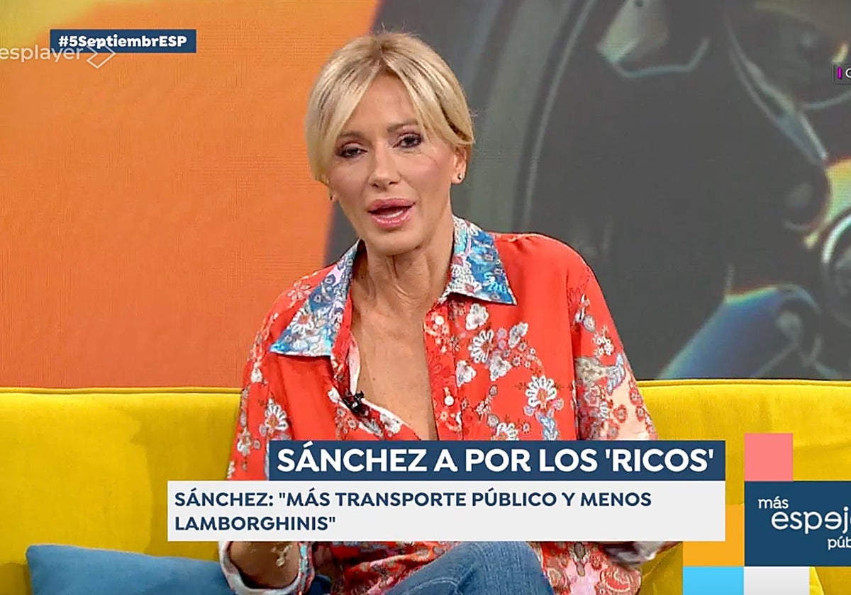 Susanna Griso ha hablado alto y claro desde 'Espejo Público' sobre las últimas declaraciones de Pedro Sánchez.