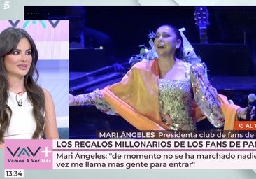 Una fan de Isabel Pantoja paraliza 'Vamos a ver' con un gran enfado y planta cara a Alexia Rivas: «Es falso»