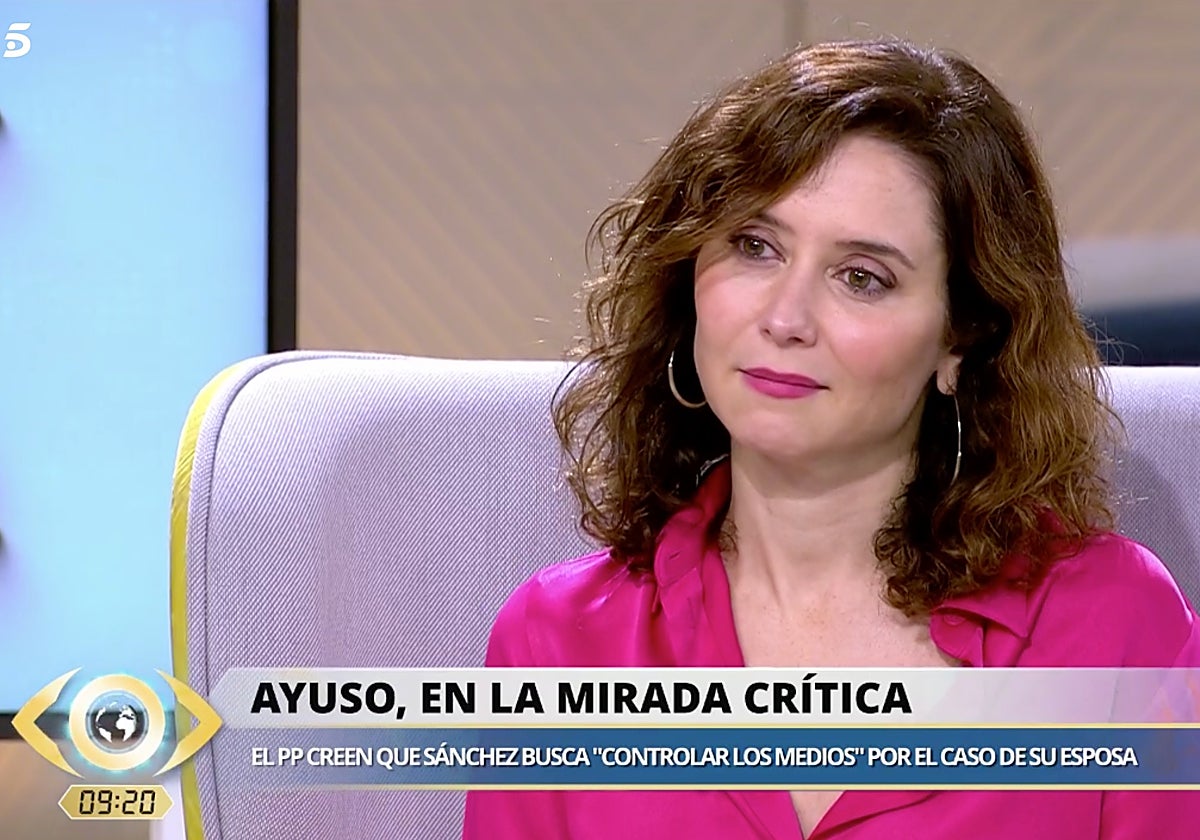 Ana Terradillos ha valorado la «valentía» de Isabel Díaz Ayuso en 'La mirada crítica'.