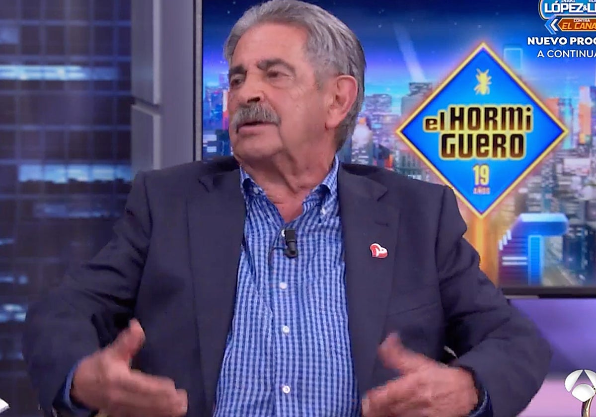 Miguel Ángel Revilla, el invitado que más veces ha estado en 'El Hormiguero'