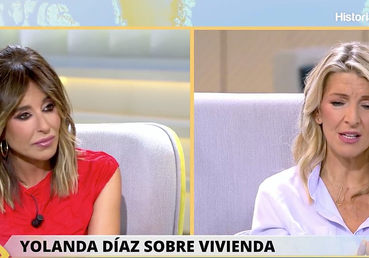 Ana Terradillos, presentadora de 'La mirada crítica', ha replicado a Yolanda Díaz en diversas ocasiones durante su entrevista.