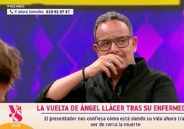 Ángel Llácer se rompe al recordar el infierno de su enfermedad y comunica si volverá a 'Tu cara me suena'