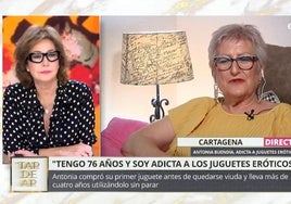 Una telespectadora de 76 años se confiesa ante Ana Rosa Quintana: «¡Soy adicta a los juguetes sexuales!»