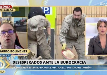 Un invitado deja 'ko' a Ana Terradillos con lo que suelta sobre los voluntarios de la DANA: «Gente inconsciente»