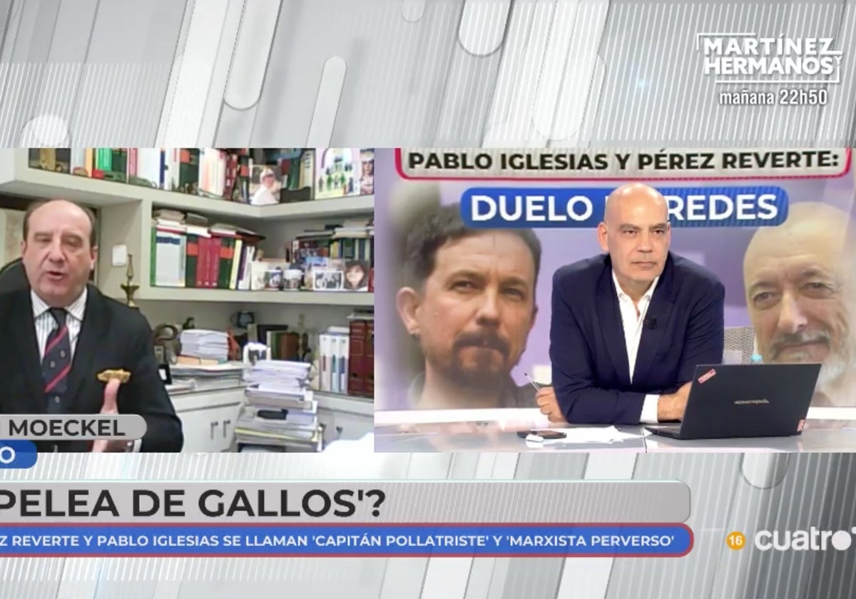 Nacho Abad se ha posicionado en la 'guerra' entre Pablo Iglesias y Arturo Pérez-Reverte.